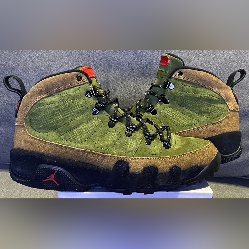 Nike Air Jordan 9 Retro NRG Beef And Broccoli Green AR4491-200 Winterized Men 9